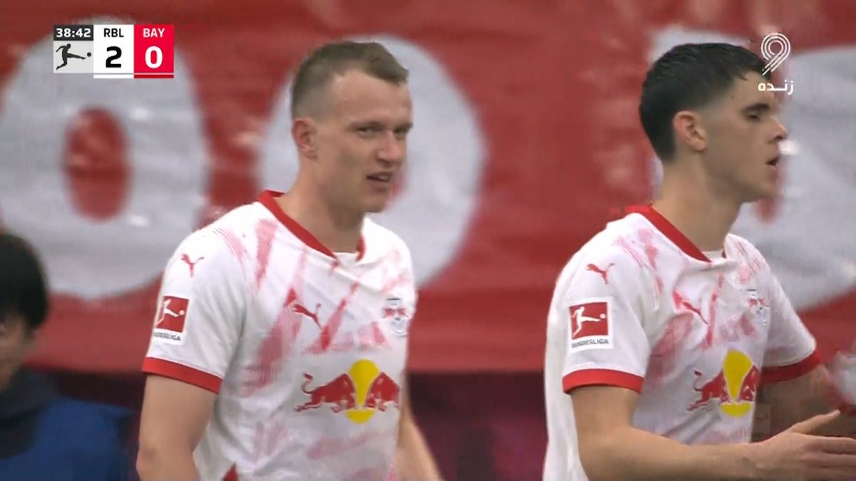 گل دوم لایپزیش به بایرن مونیخ (لوکاش کلاسترمن)