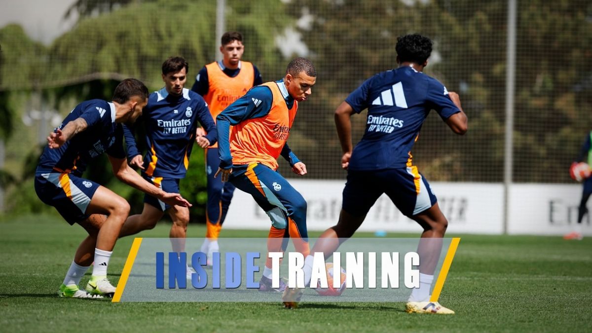 تمرین گلزنی بازیکنان رئال مادرید پیش از تقابل با سلتاویگو