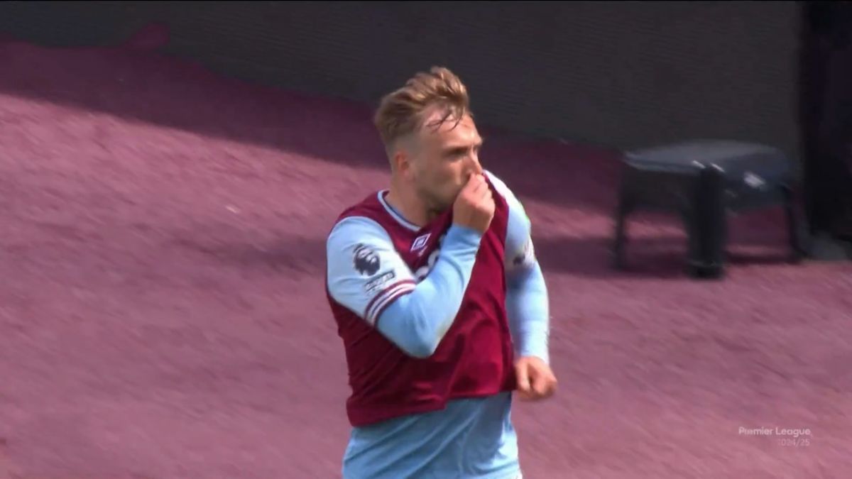 گل اول وستهام به تاتنهام (جرد بوون)