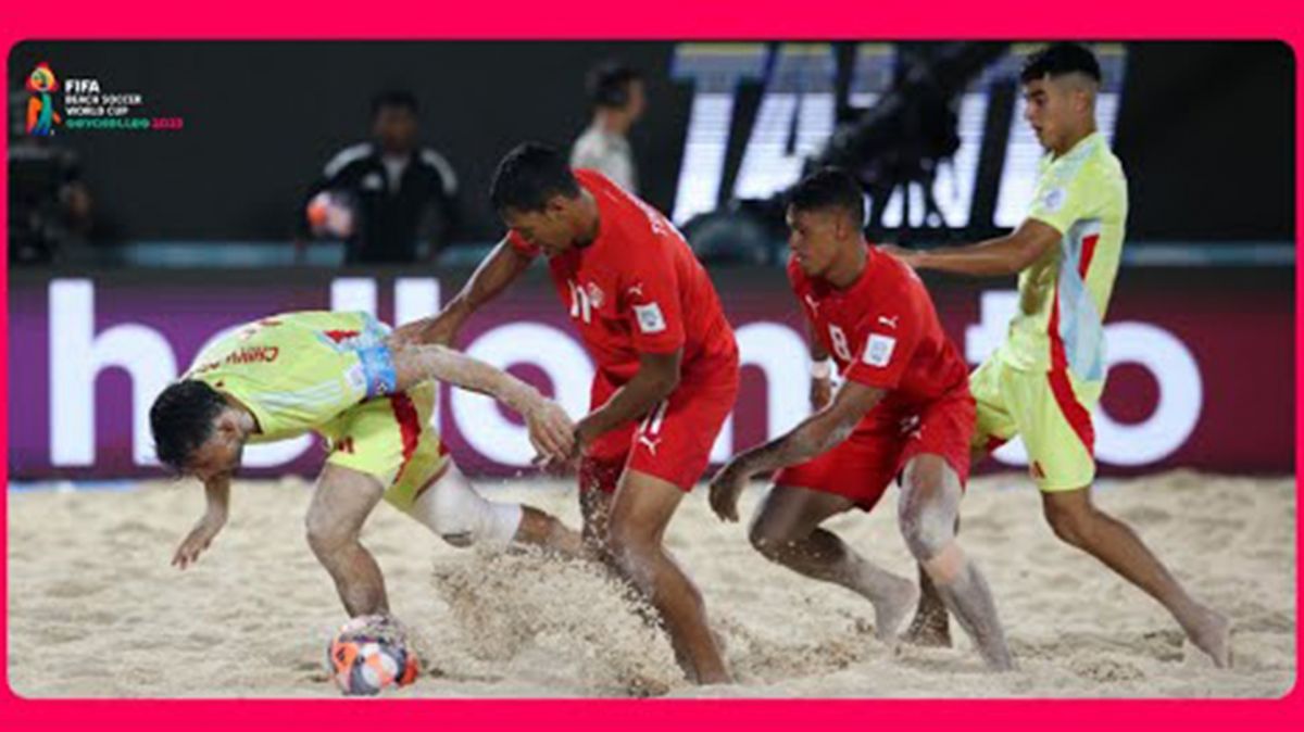 خلاصه بازی تیم ملی فوتبال ساحلی تاهیتی 3-8 اسپانیا