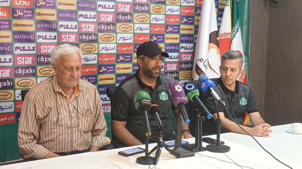 صحبت‌های مجید محافظت کار مربی آلومینیوم پیش از بازی با ملوان