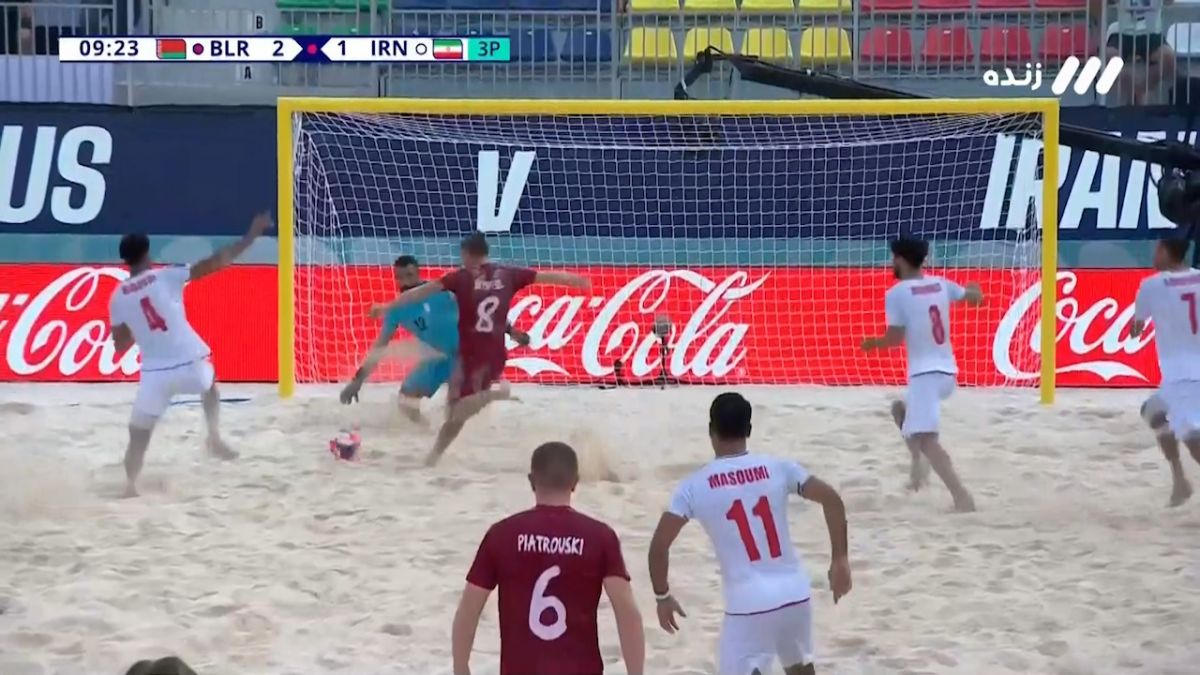 دبل سیو تماشایی داستان در مقابل ضربه پنالتی بلاروس