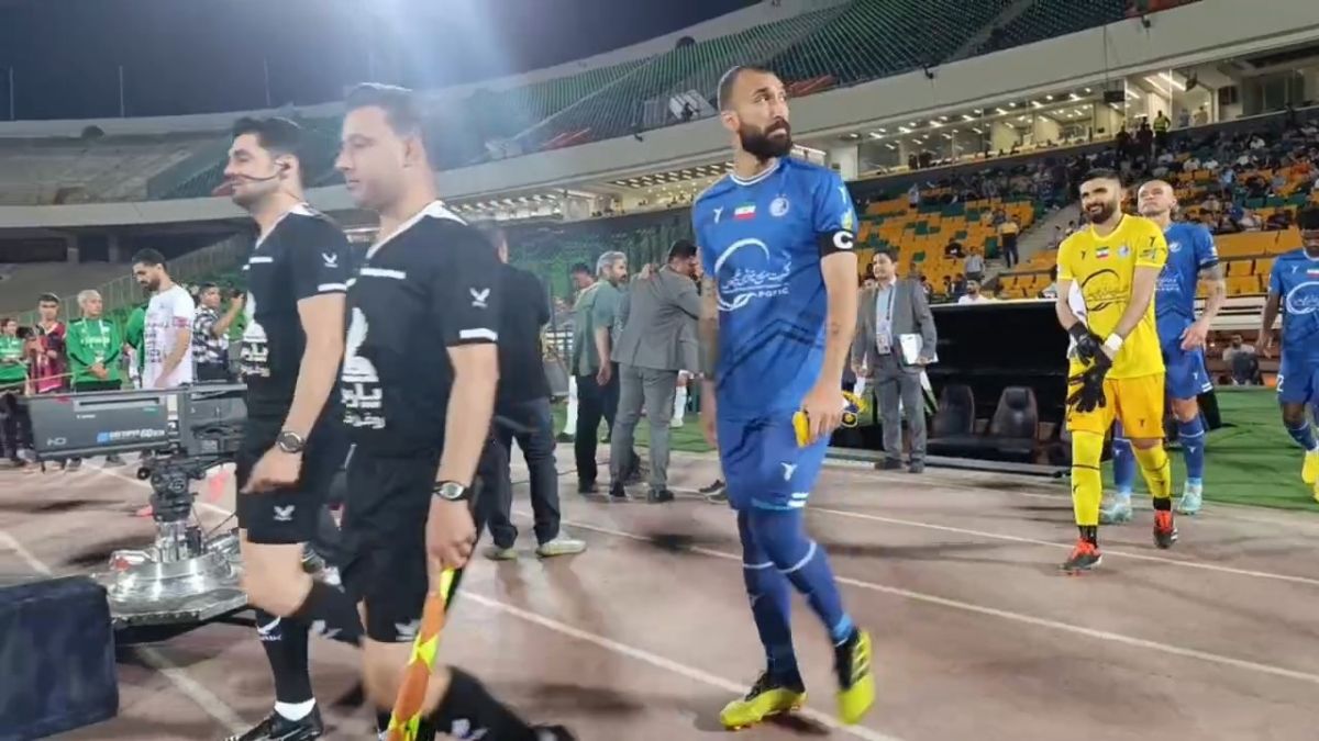 حواشی قبل از آغاز بازی استقلال و چادرملو