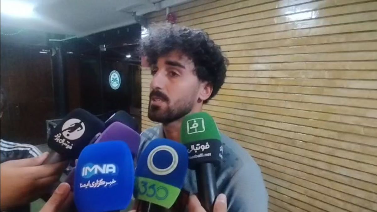 صحبتهای عیسی مرادی بازیکن مس رفسنجان بعد از بازی با ذوب آهن