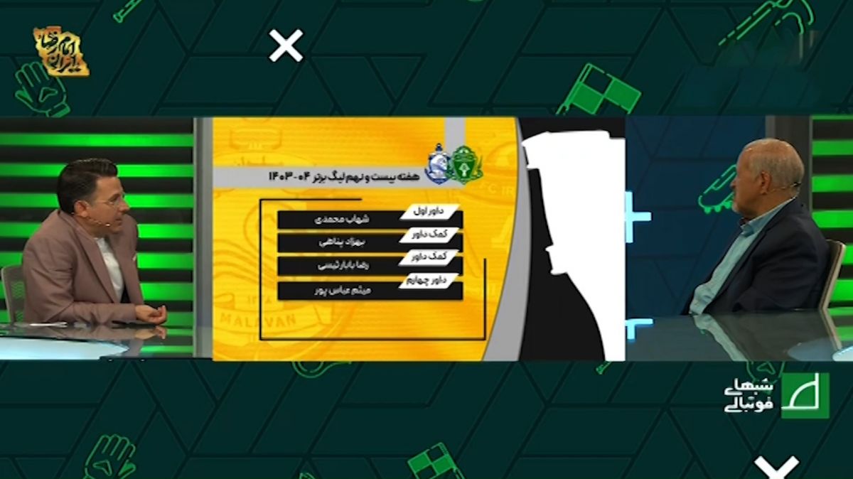 کارشناسی داوری بازی آلومینیوم اراک - ملوان