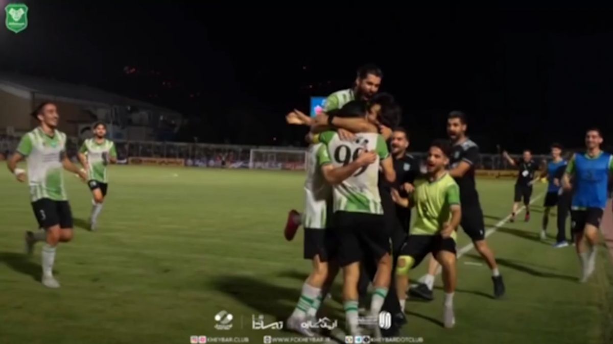 گل فرید امیری به پرسپولیس از زاویه دوربین خیبر