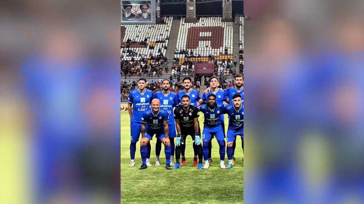 قاب متفاوت استقلال خوزستان از بازی با فولاد