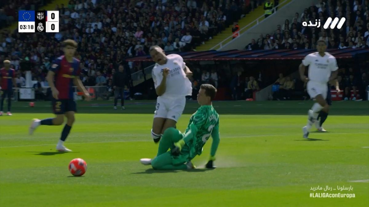 لحظه خطا و اعلام پنالتی برای رئال مادرید