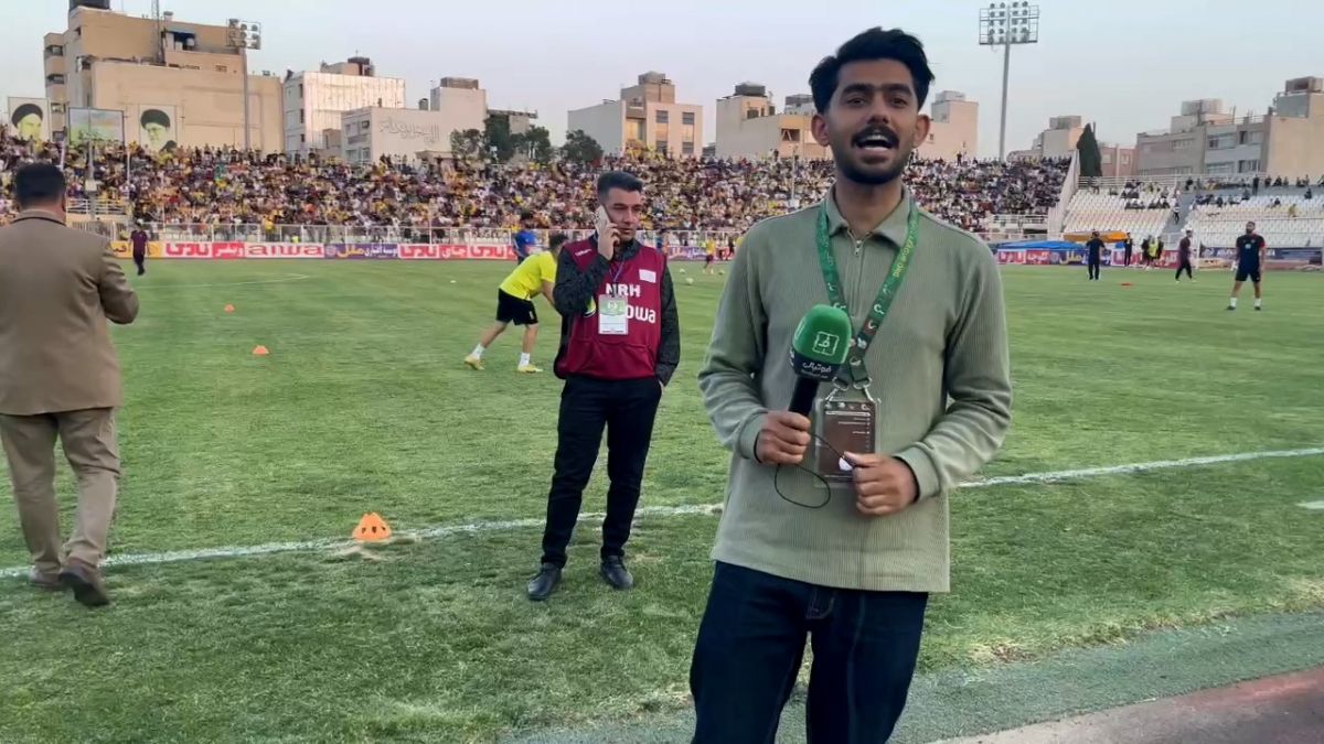 حواشی قبل از شروع دیدار فجرسپاسی - داماش