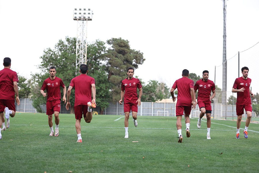 برگزاری تمرین سه‌شنبه پرسپولیس