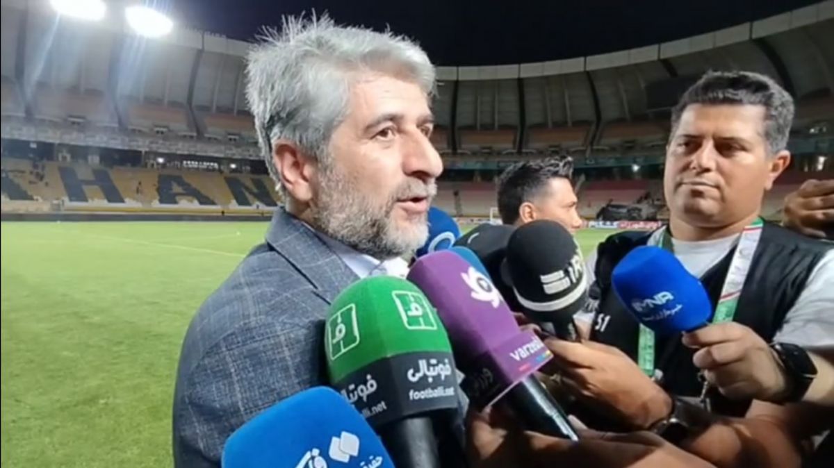 صحبت‌های یوسف‌زاده مدیرعامل سپاهان در پایان بازی با استقلال