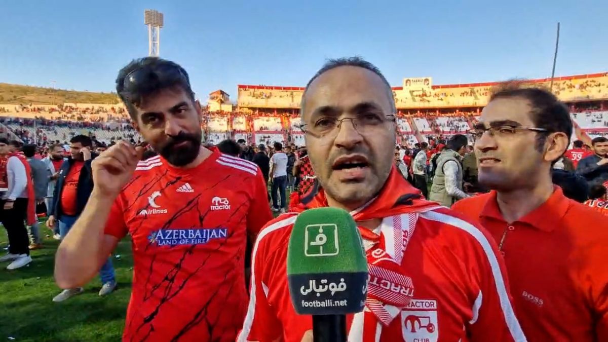 هوادار تراکتور: ظرفیت این ورزشگاه باید 200 هزار نفری باشد/ تیمهای عربی را هم میبریم