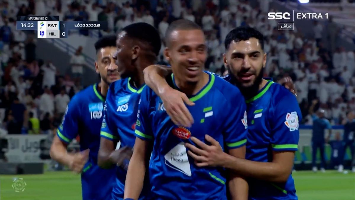 گل اول الفتح به الهلال (بندبکا)