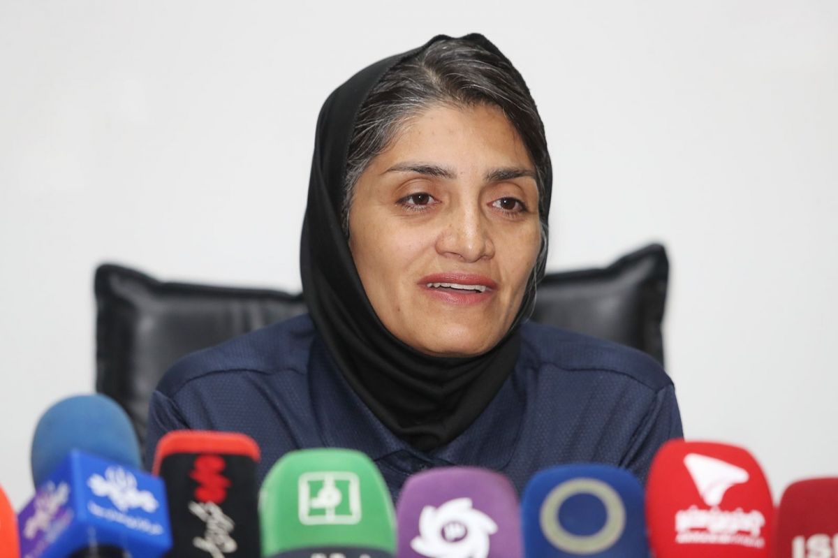 گزارش تصویری/ نشست خبری سرمربی تیم ملی فوتبال بانوان