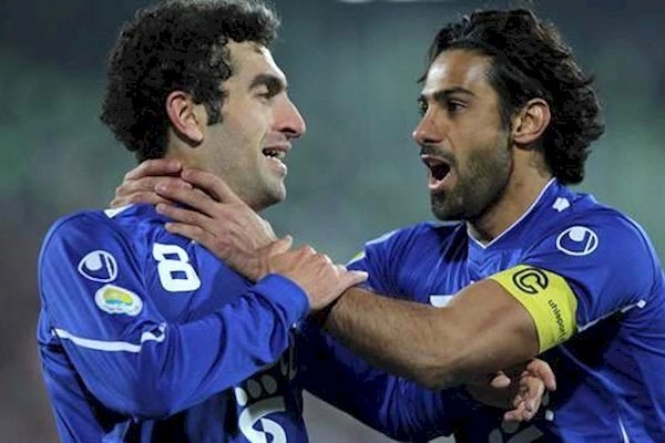 فرهاد قهرمانی استقلال با جباری را تبریک گفت! (عکس)
