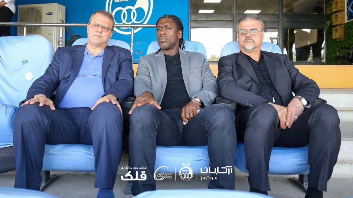 بازدید سیدورف از آکادمی باشگاه استقلال