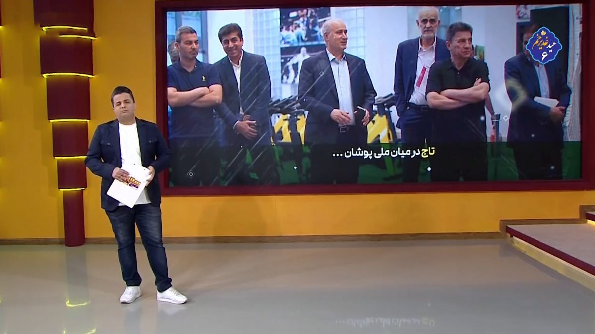 دیدار سرزده تاج از اردوی تیم ملی پیش از بازی با کره شمالی