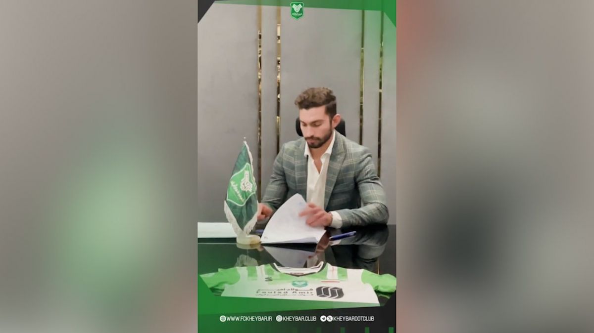 ویدیوی باشگاه خیبر از پیوستن علی خانزادی به این تیم