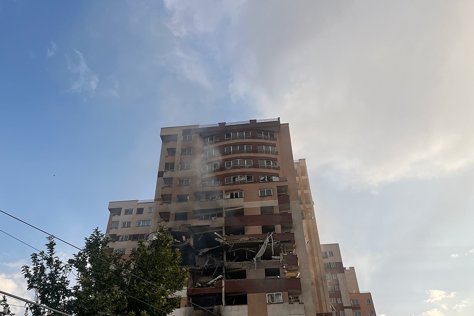 گزارش تصویری/ حمله اسرائیل به تهران