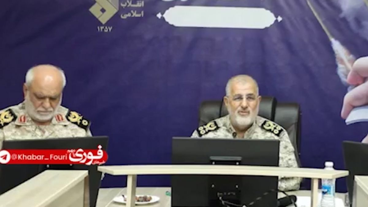 انتشار اولین ویدیو از فرمانده کل سپاه پاسداران در اتاق عملیات جنگ