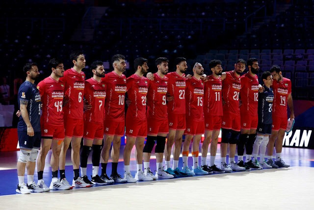 والیبال ایران در رتبه ۱۴ رنکینگ جهانی