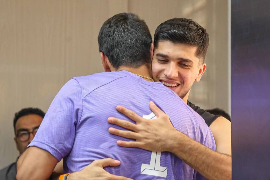 ملی‌پوشان جوان و استقبال از جانشین پیام نیازمند (عکس)