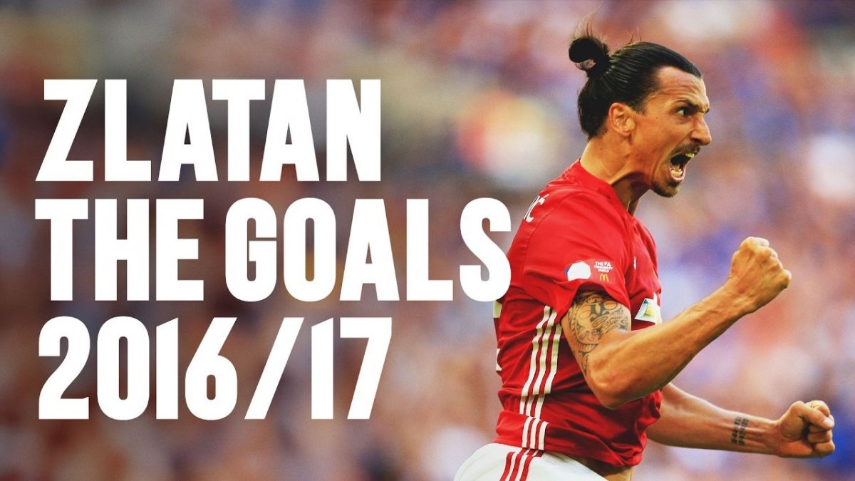 گلهای زلاتان در منچستریونایتد فصل 17-2016