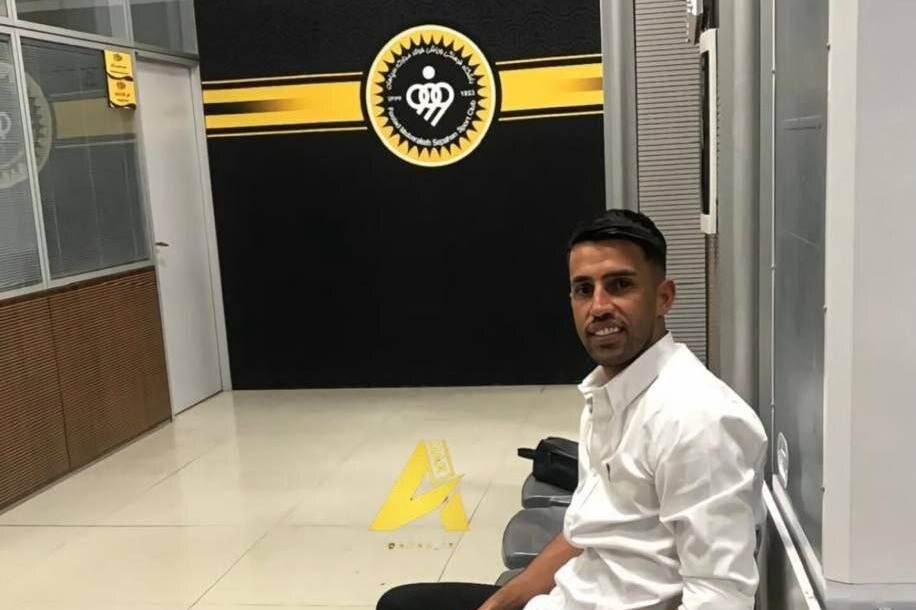 آرش رضاوند پنجشنبه در تمرین سپاهان
