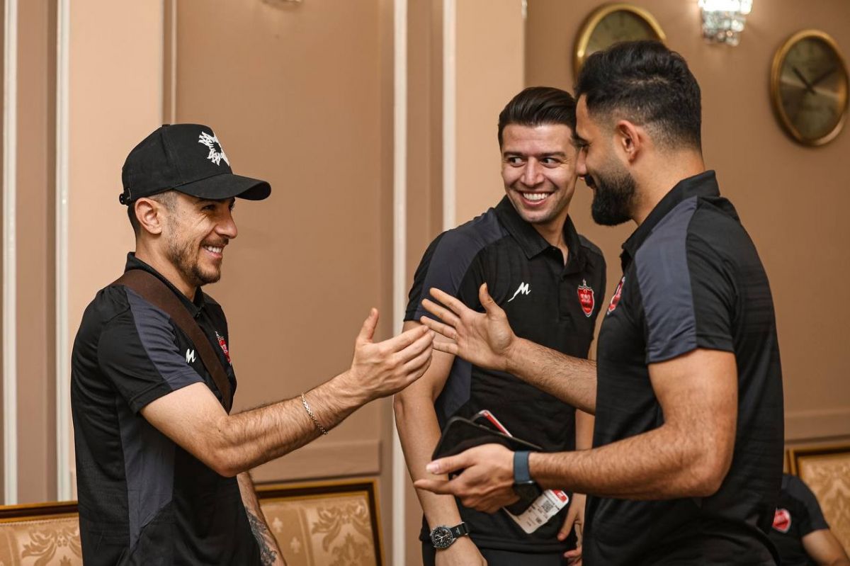 گزارش تصویری/ پرسپولیسی‌ها در راه ترکیه