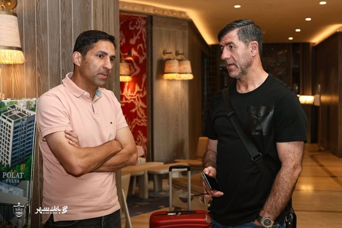 هاشمیان و باقری، زوج جذاب نیمکت پرسپولیس