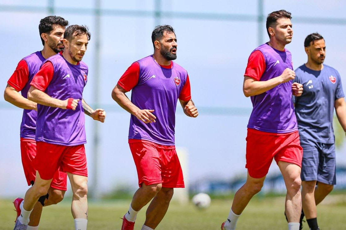 نخستین تمرین فصل جدید پرسپولیس با وحید هاشمیان
