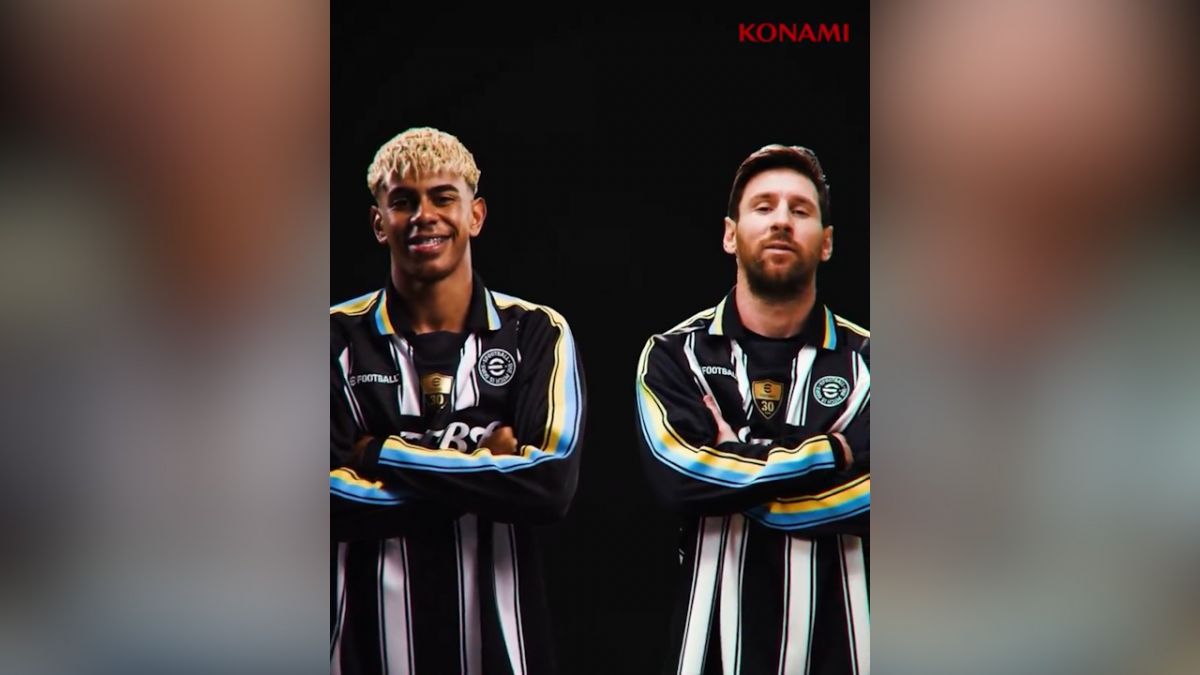 حضور همزمان یامال و مسی در تیزر 30 سالگی E-FOOTBALL