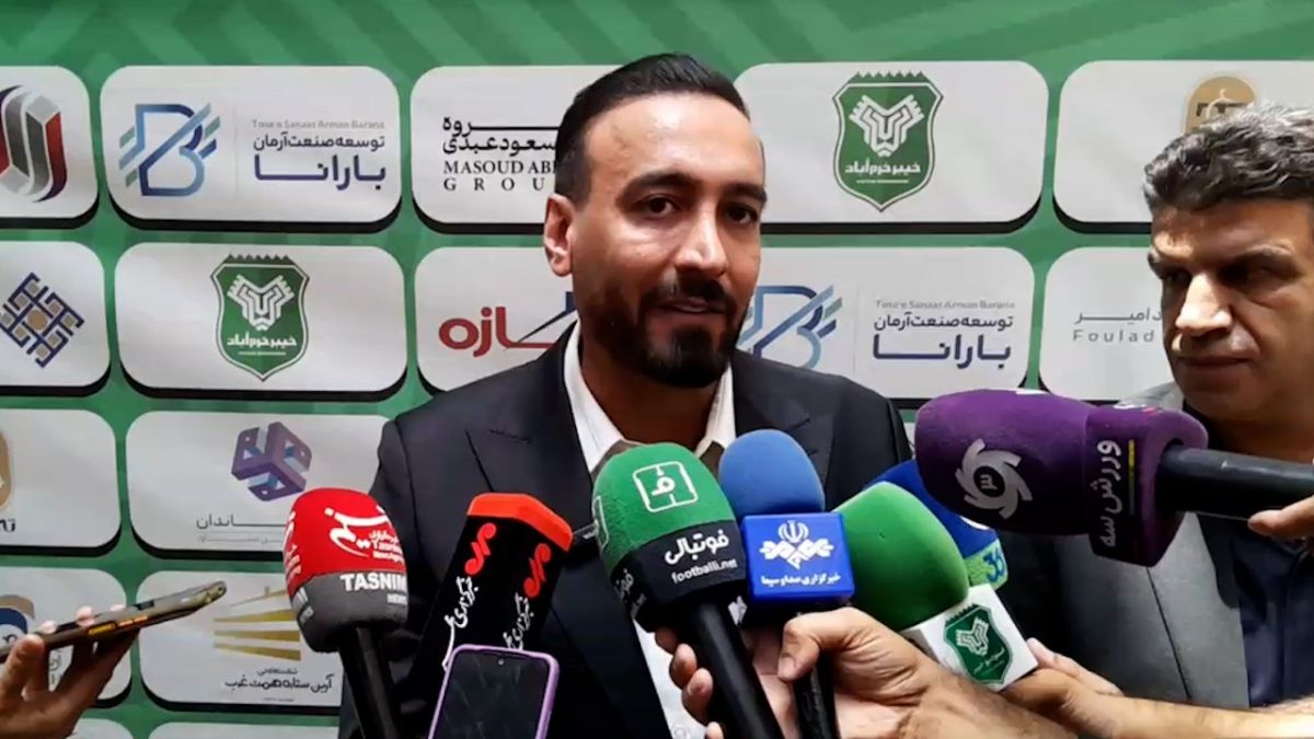 مسعود عبدی مالک خیبر: با سیدمهدی رحمتی به دنبال رتبه تک رقمی هستیم