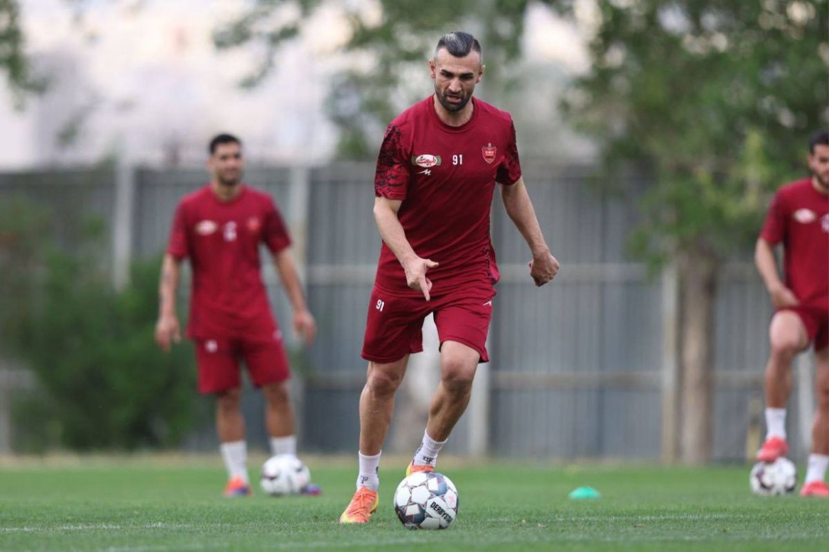 حضور دورسون در اردوی پرسپولیس