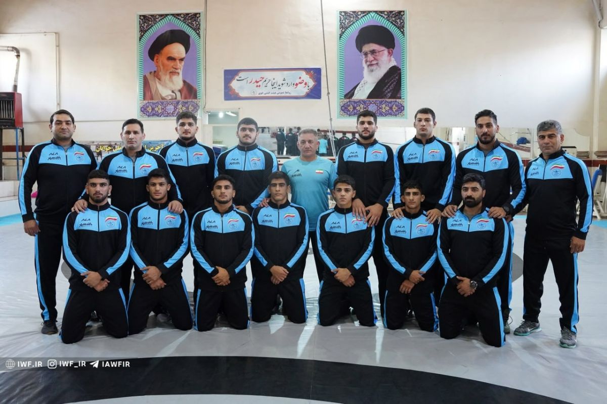 قهرمانی تیم ملی کشتی آزاد جوانان در رقابت های آسیایی قرقیزستان