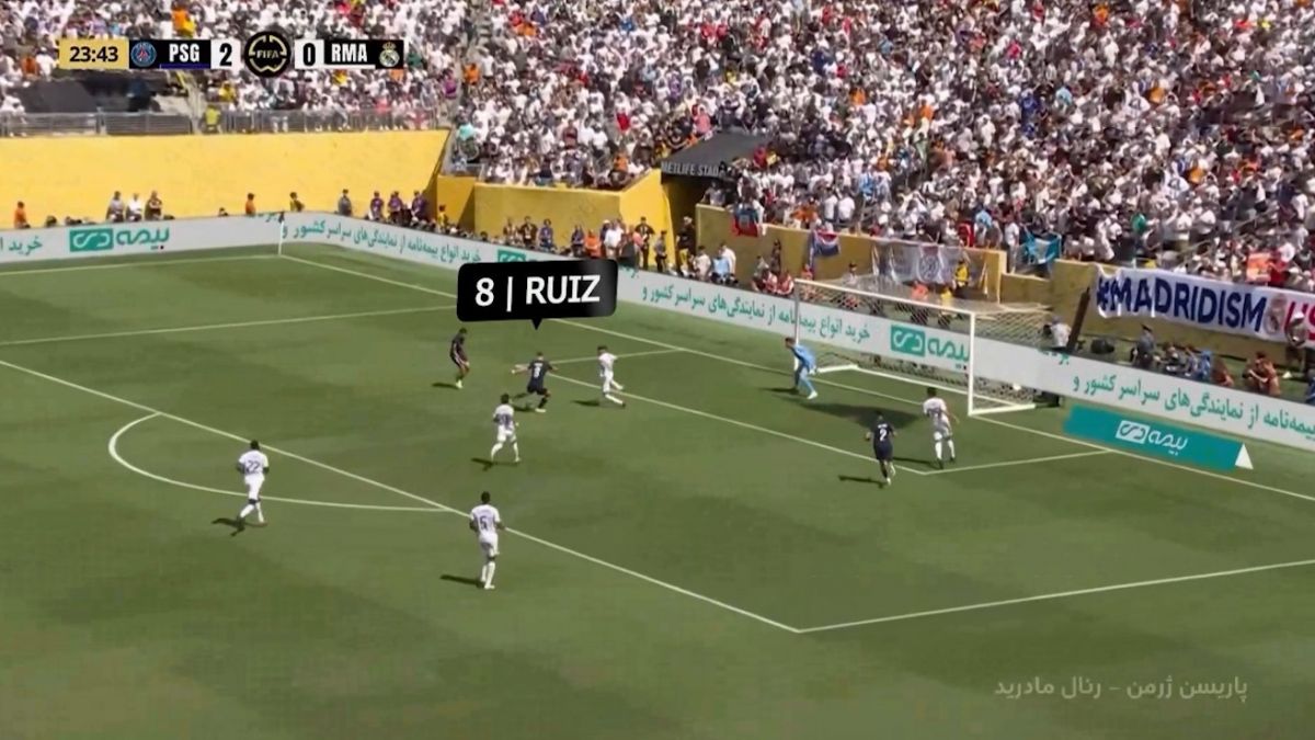 آنالیز گل‌های بازی پاری سن ژرمن 4-0 رئال مادرید