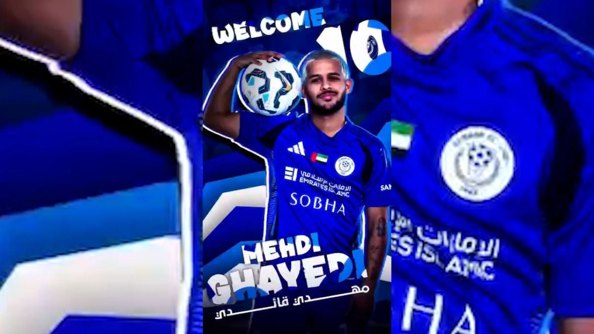 ویدیو باشگاه النصر امارات پس از رونمایی از مهدی قایدی
