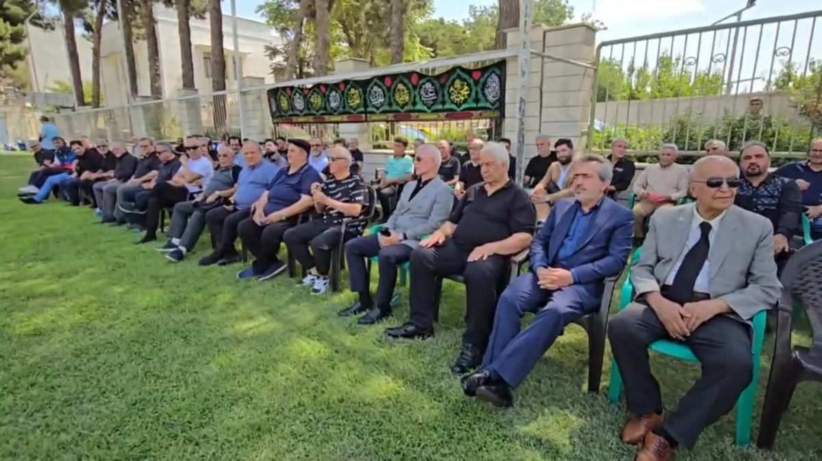 حضور اهالی فوتبال در مراسم زنده‌یاد امیر ابوطالب، پیشکسوت باشگاه راه آهن