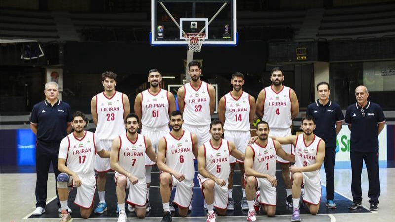 ۳ دیدار دوستانه تیم ملی بسکتبال در لبنان