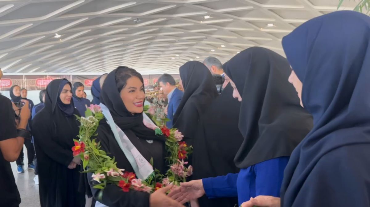 مراسم تجلیل و استقبال از کاروان تیم ملی فوتبال بانوان بعد از صعود به جام ملت‌های آسیا