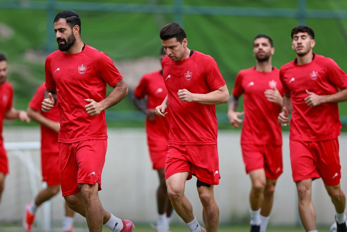 برگزاری تمرین سبک پرسپولیس