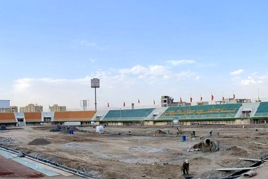 بازدید مدیران چادرملو از ورزشگاه شهید نصیری یزد