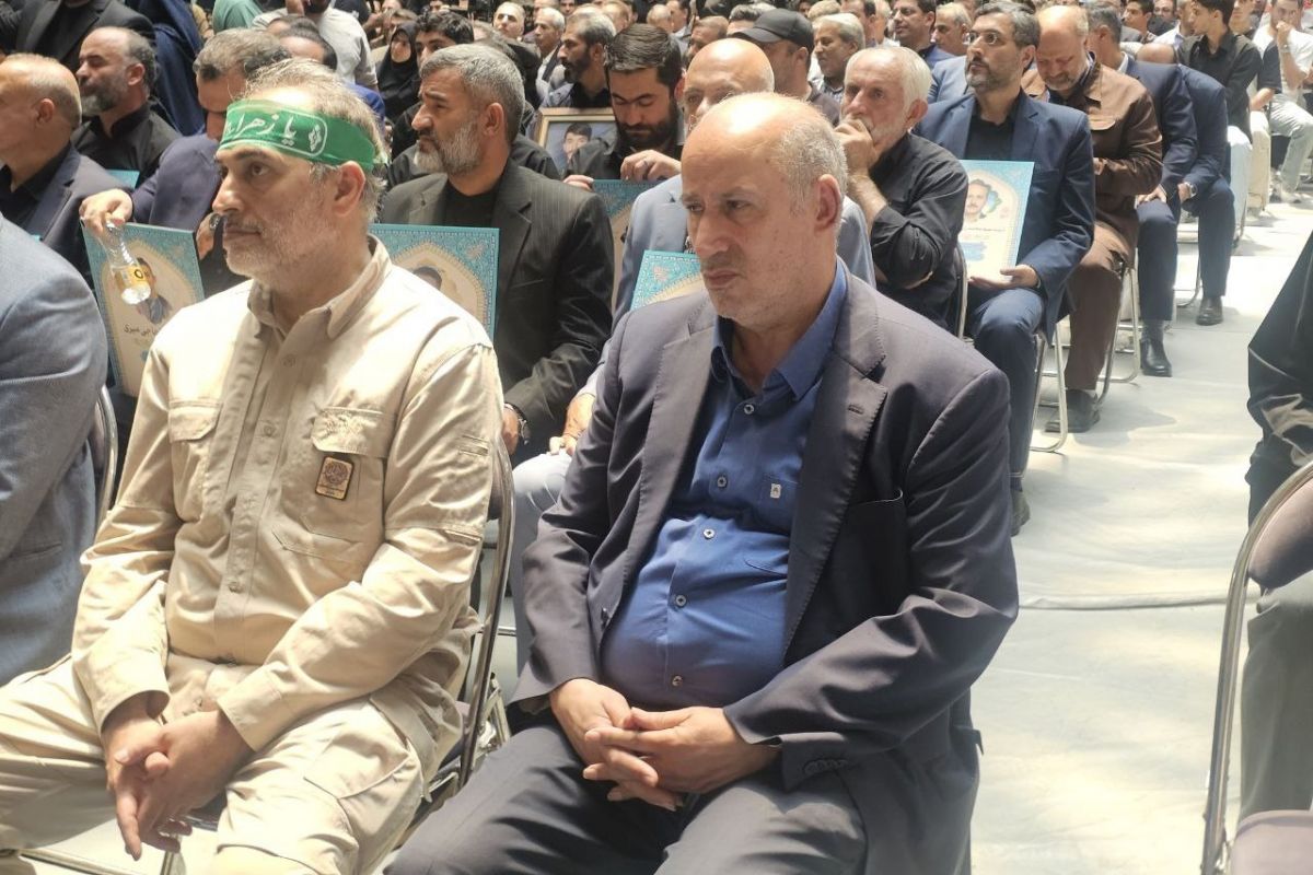 حضور مسئولین فوتبال در مراسم بزرگداشت شهدای ورزشکار جنگ تحمیلی