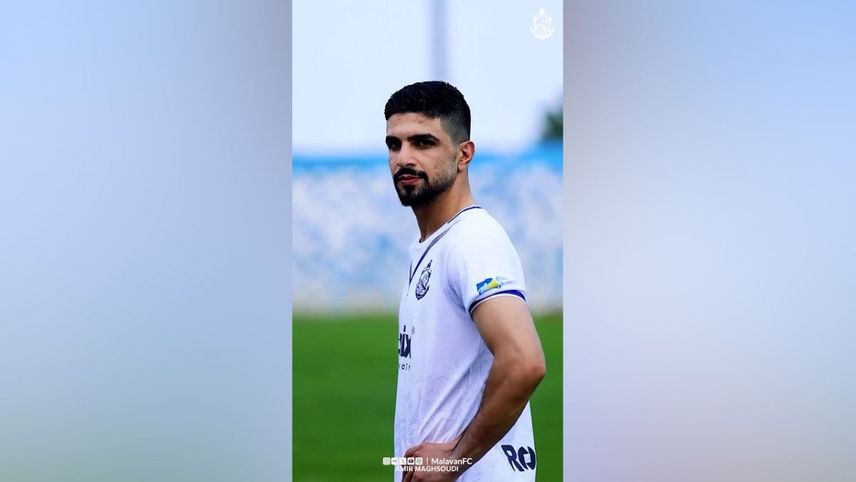 رونمایی بامزه ملوان از محمد پاپی