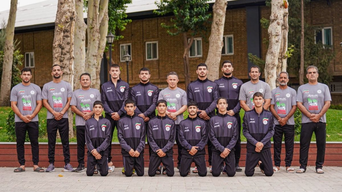 تیم ملی کشتی فرنگی نوجوانان ایران قهرمان جهان شد