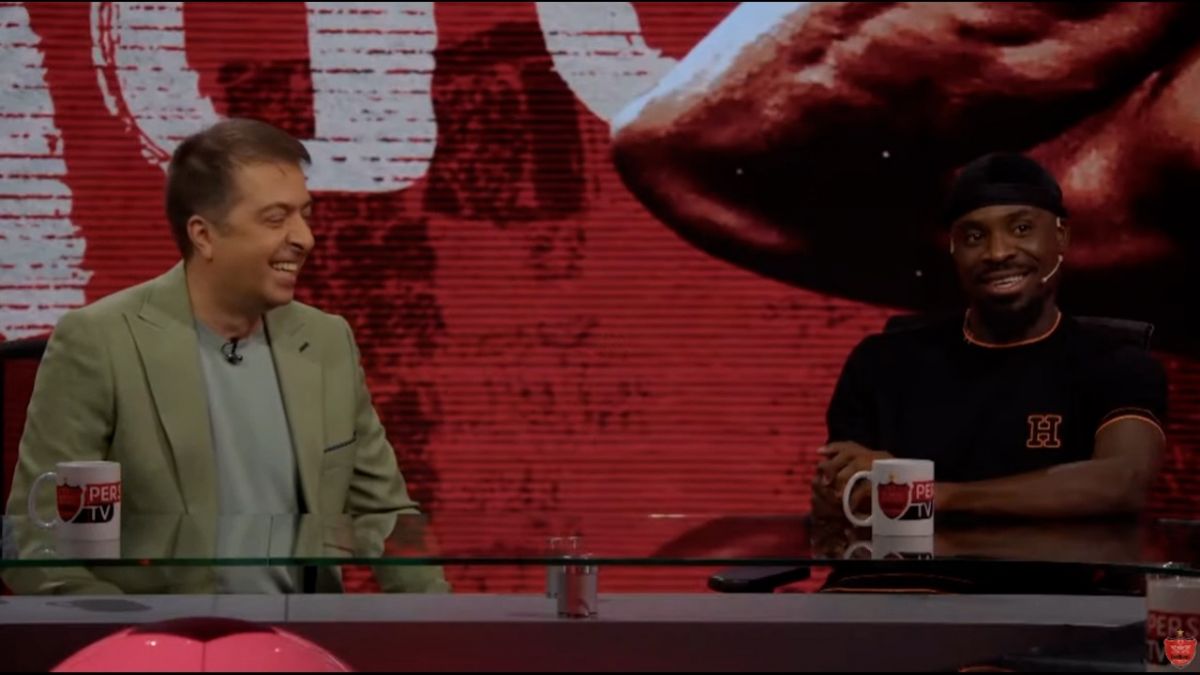 جمله فارسی سرژ اوریه، مدافع جدید پرسپولیس در برنامه زنده