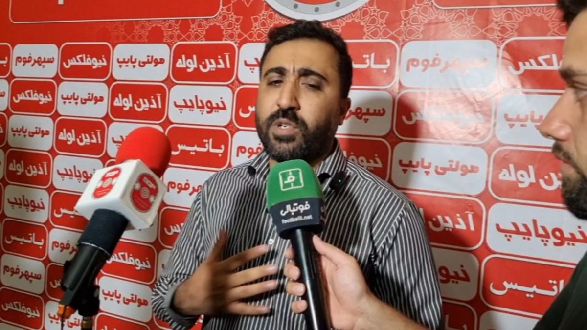 سرمربی فولاد هرمزگان: داور بازی بی نظیر و استثنایی بود!