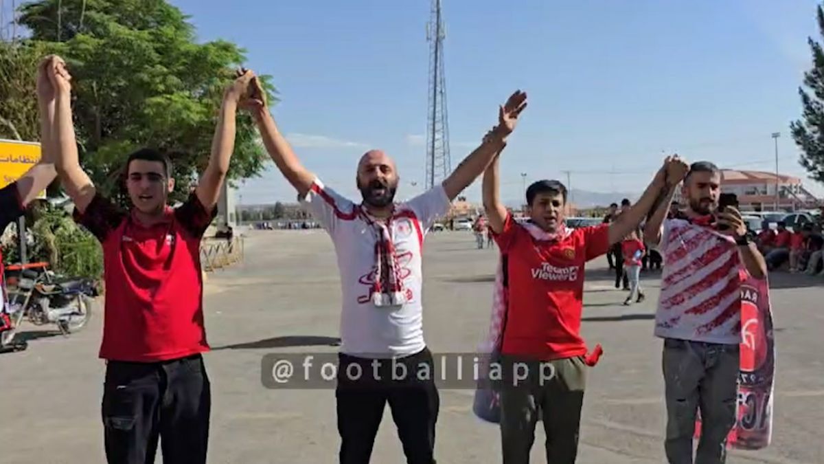 سرود هواداران تراکتور در آستانه سوپرجام