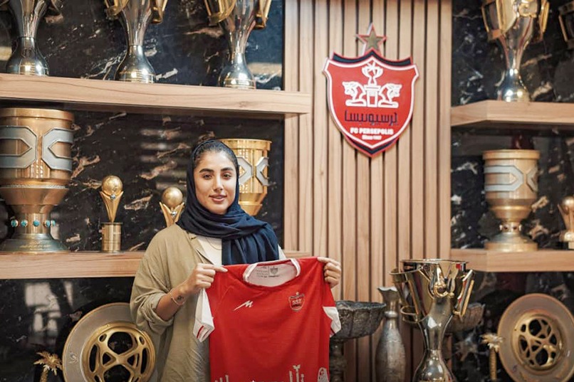لژیونر ملی‌پوش فوتبال بانوان در پرسپولیس