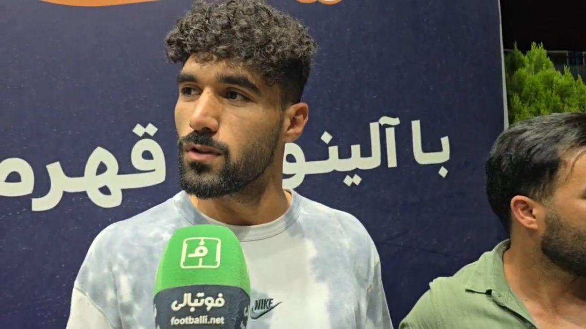 فلاح: دم معرفت این هواداران گرم، توپ ناخواسته به دستم خورد